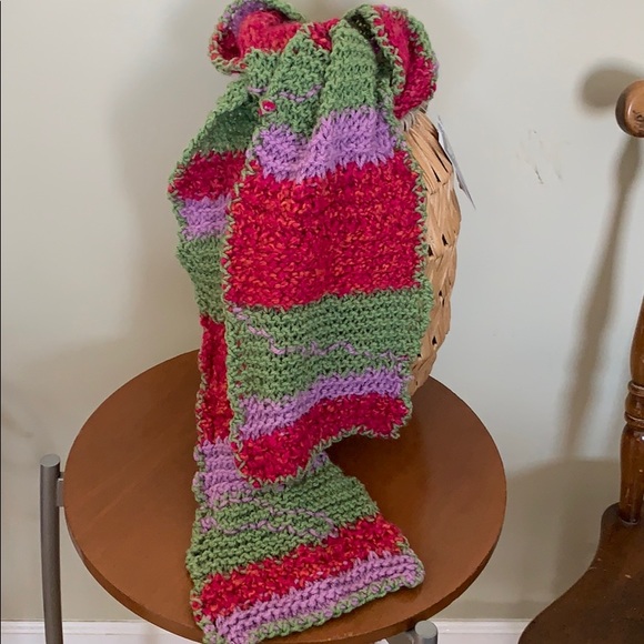 Boho Handmade Scarf - Picture 2 of 2